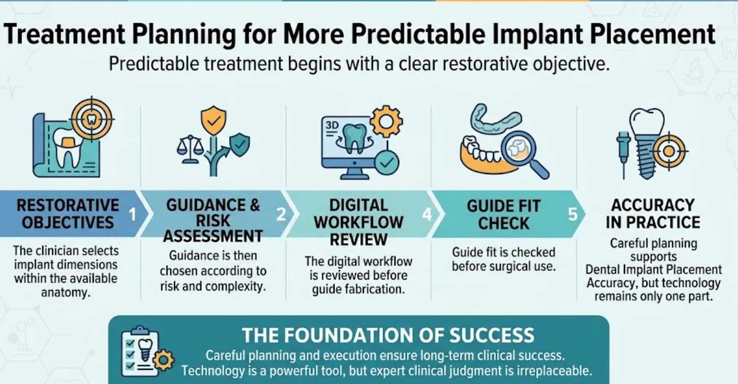 Dental Implant Placement Accuracy infographic